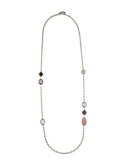 Pre-owned David Yurman Multistone Châtelaine Station Necklace, 36"