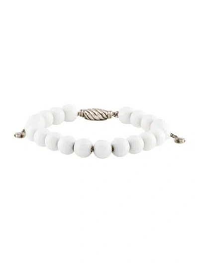 Pre-owned David Yurman Opal Spiritual Beads Bracelet, 10.5" In Multi