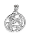 David Yurman Papyrus Silver 1.22 Ct. Tw. Diamond Pendant (authentic Pre-loved) In Silver