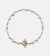 David Yurman Pearl Classics 18kt Gold Bracelet With Pearls In Gold