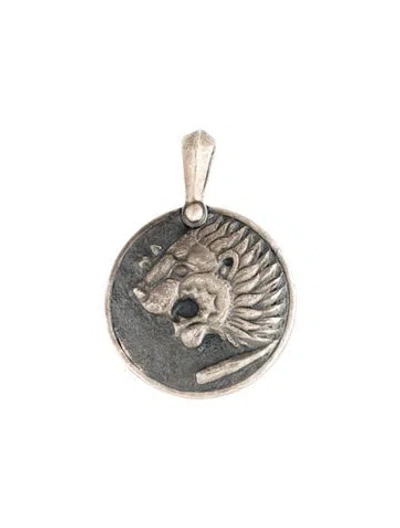 Pre-owned David Yurman Petrvs Lion Amulet In Multicolor