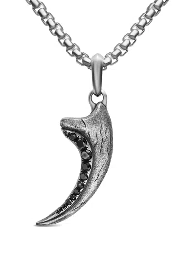 David Yurman Raptor Claw Amulet In Neutral
