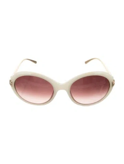 Pre-owned David Yurman Round Gradient Sunglasses In Neutral