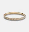 David Yurman Armreif Sculpted Cable Aus 18kt Gelbgold Mit Diamanten In Gold
