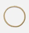 David Yurman Sculpted Cable 18kt Gold Choker In Gold