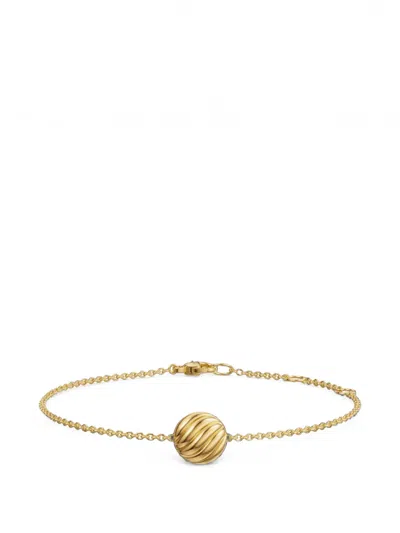 David Yurman Sculpted Cable Bracelet In Gold