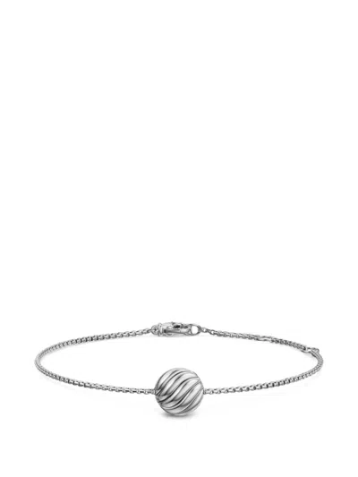 David Yurman Sculpted Cable Chain Bracelet In Yellow