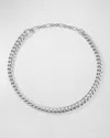 DAVID YURMAN SCULPTED CABLE NECKLACE IN SILVER, 8.5MM, 14.5-16"L