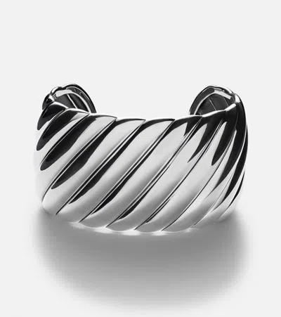 David Yurman Armreif Sculpted Cable Aus Sterlingsilber In Silber