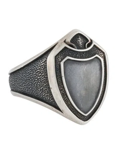 Pre-owned David Yurman Shied Cocktail Ring In Multi