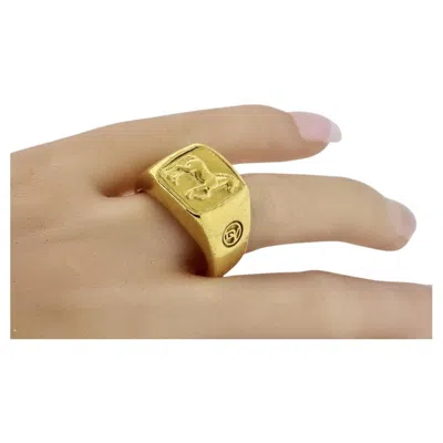 Pre-owned David Yurman Solid 22k Vintage Ring, From The Petrvs Collection, C 2010 In Multi