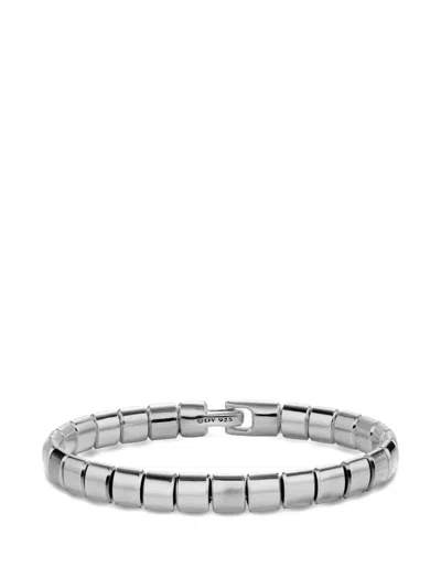 David Yurman Spiritual Beads Flat Bead Bracelet In Metallic