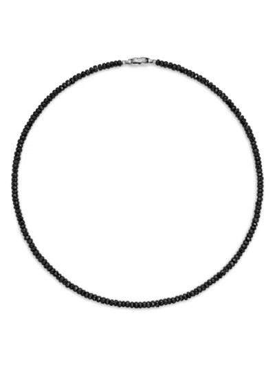 David Yurman Spiritual Beads Necklace In Black
