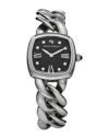 David Yurman Stainless Steel Diamond Albion Quartz Watch (authentic Pre-loved) In Metallic