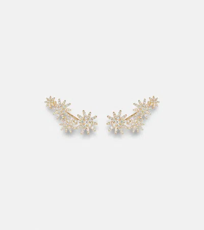 David Yurman Starburst 18kt Gold Earrings With Diamonds