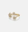 David Yurman Starburst 18kt Gold Ring With Diamonds In Gold