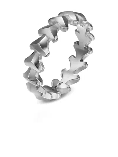 David Yurman Sterling Silver Armory® Ring In Metallic