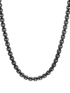 David Yurman Sterling Silver Box Chain Necklace (7.3mm) In Silver