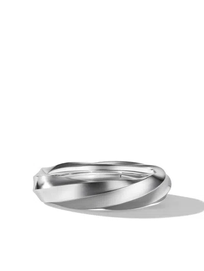 David Yurman 5mm Cable Edge Band Ring In Silver