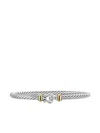 David Yurman Sterling Silver Cable Flex Bracelet