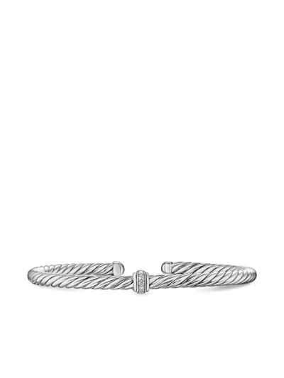 David Yurman Cable Flex Station Armreif Mit Diamanten