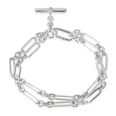 David Yurman Sterling Silver Diamond Lexington Necklace