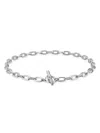 David Yurman Sterling Silver Dy Madison Chain Necklace (8.5mm) In Silber
