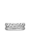 David Yurman Sterling Silver Dy Mercer® Two Row Ring In Silver