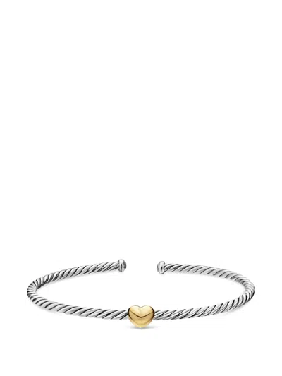 David Yurman Sterling Silver Flex Bracelet In Metallic