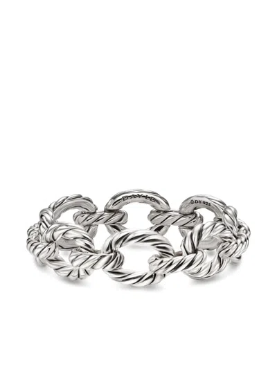 David Yurman Sterling Silver Oval-link Bracelet