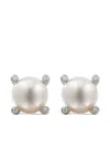 David Yurman Ohrstecker Mit Diamanten In Silver