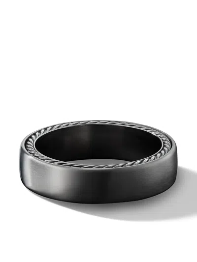 David Yurman Sterling Silver Streamline Band Ring (6mm)