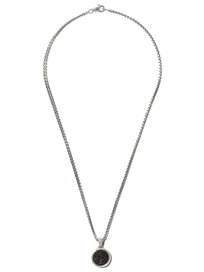 David Yurman Tree Of Life Amulet In Sterling Silver