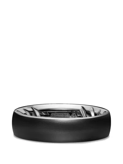 David Yurman Streamline® Band Ring In Black