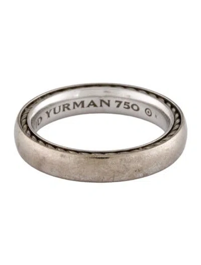 Pre-owned David Yurman Streamline Band Ring In Multi