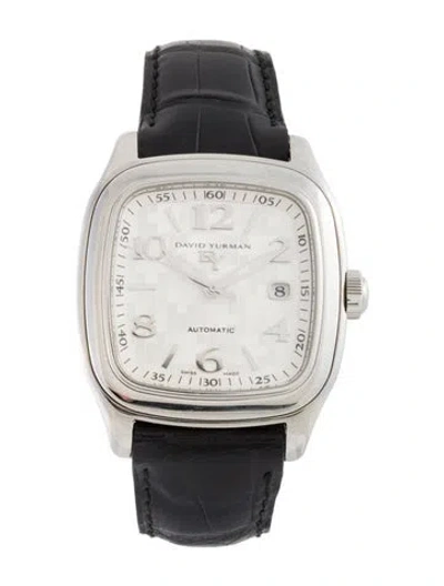 Pre-owned David Yurman Thoroughbred Belmont Watch In Multi