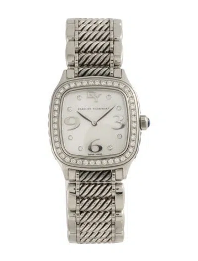 Pre-owned David Yurman Thoroughbred Watch, 26mm In Multicolor