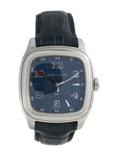 Pre-owned David Yurman Thoroughbred Watch In Multi