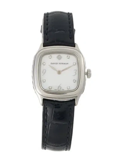 Pre-owned David Yurman Thoroughbred Watch In Multi