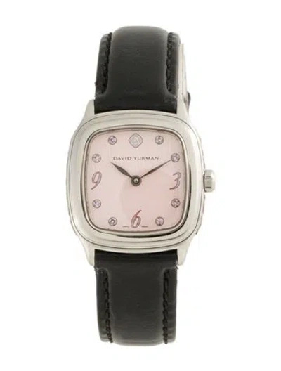 Pre-owned David Yurman Thoroughbred Watch In Multicolor