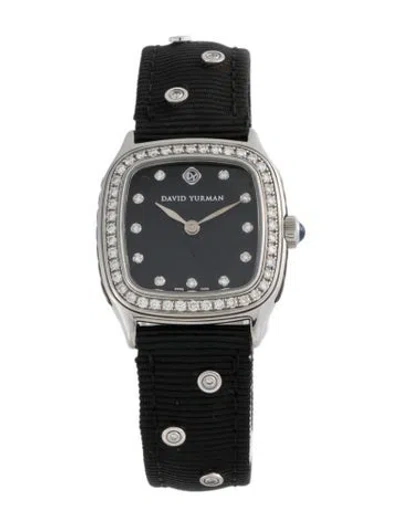 Pre-owned David Yurman Thoroughbred Watch In Multicolor