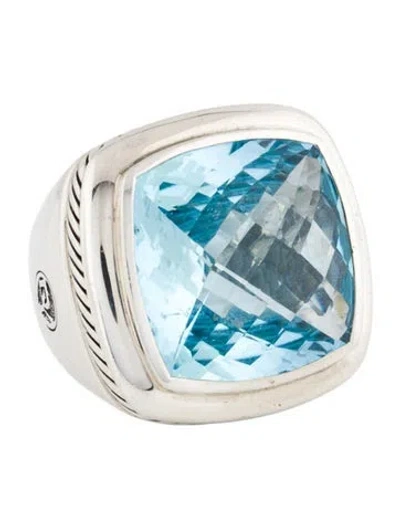Pre-owned David Yurman Topaz Albion® Cocktail Ring In Multi