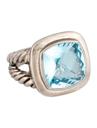 Pre-owned David Yurman Topaz Cocktail Ring In Multicolor