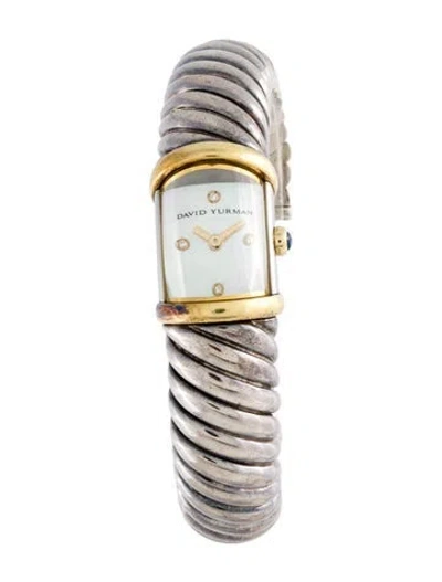 Pre-owned David Yurman Waverly Watch, 20mm In Multi