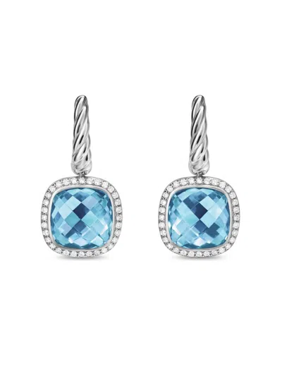 David Yurman Women's Albion Drop Earrings In Sterling Silver In Metallic
