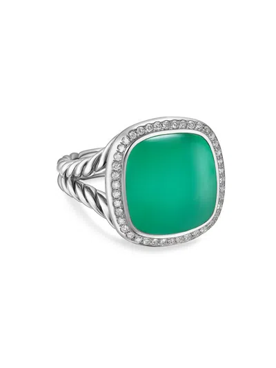 David Yurman Women's Albion Ring In Sterling Silver In Orange