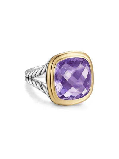 David Yurman Women's Albion Ring In Sterling Silver In Purple