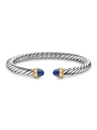 David Yurman Women's Cable Flex Bracelet In Sterling Silver In Gold