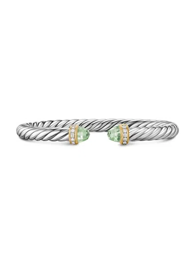 David Yurman Women's Cable Flex Bracelet In Sterling Silver In Metallic