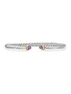 David Yurman Women's Cable Flex Bracelet In Sterling Silver In Amethyst